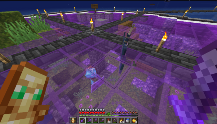 phantom stuck in glass at spawn. CBWP underground